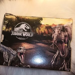 Jurassic world boy's light up athletic shoes toddler
